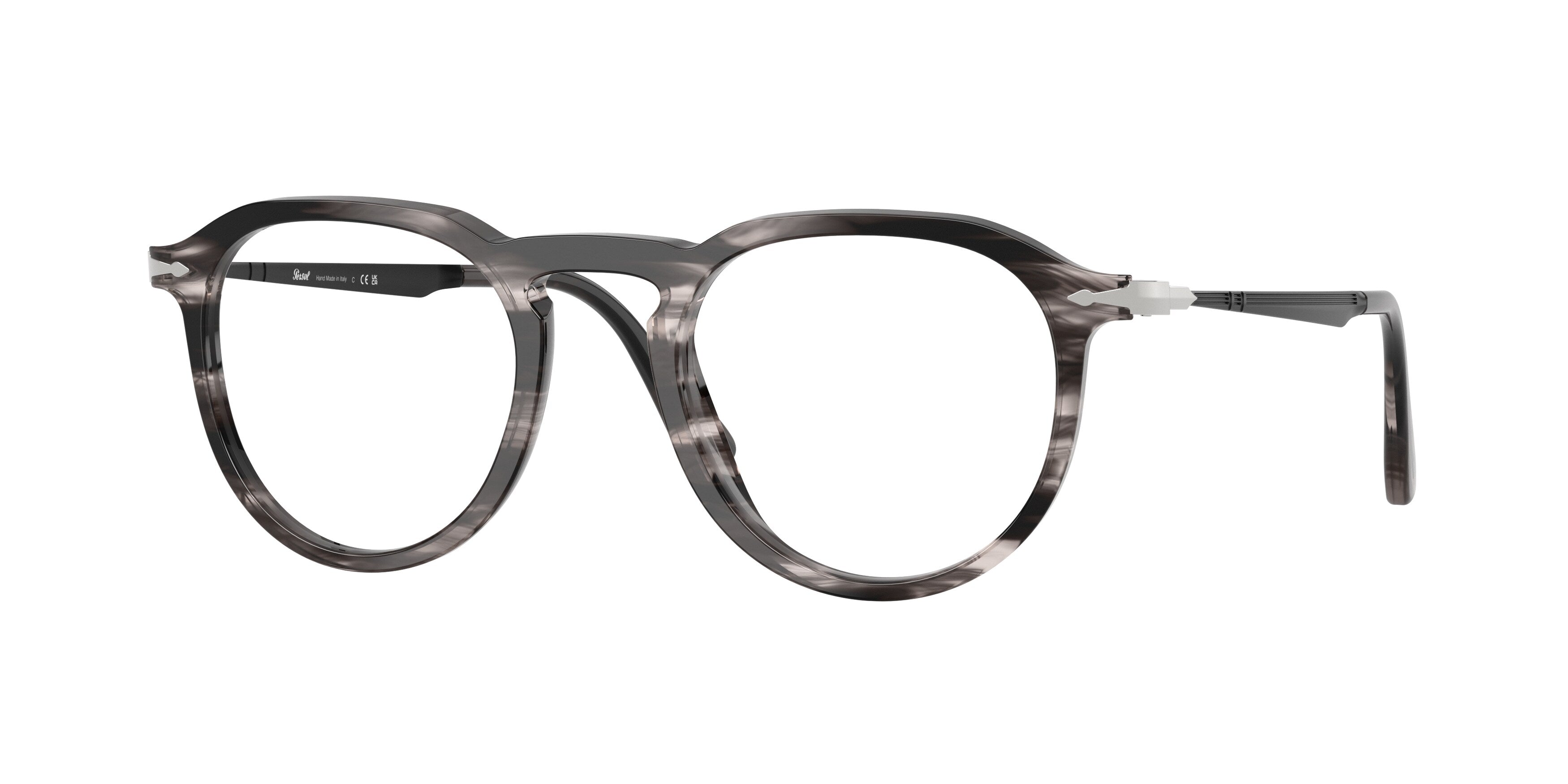 Persol Unisex Persol PO3387V PIER 1238 Montature da vista Acetato Grigio Pillow Normale Persol Unisex Persol PO3387V PIER 1238 Montature da vista Acetato Grigio Pillow Normale