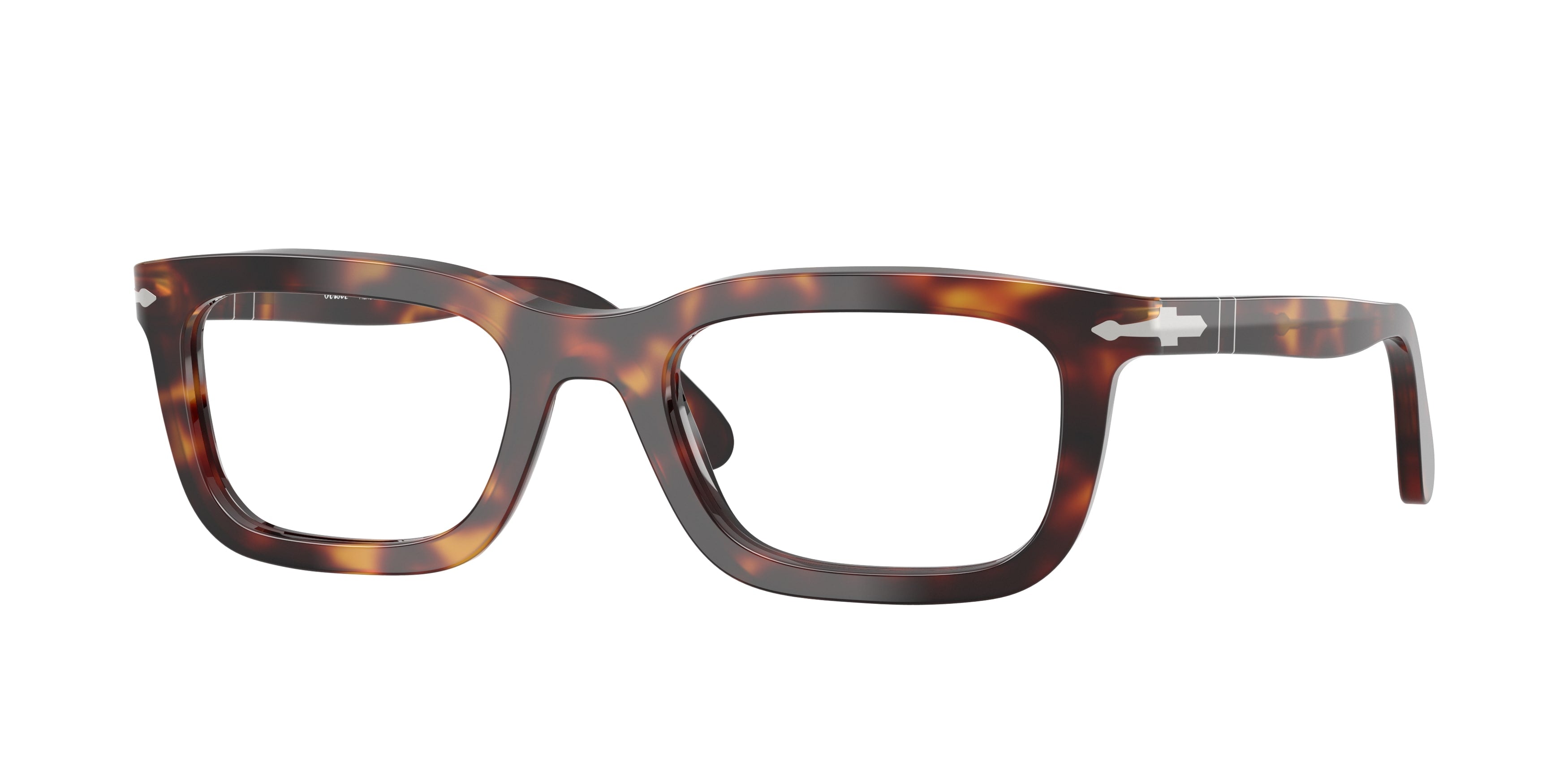 Persol Unisex Persol PO3397V 24 Montature da vista Acetato Tartaruga Trasparente Squadrata Normale Persol Unisex Persol PO3397V 24 Montature da vista Acetato Tartaruga Trasparente Squadrata Normale