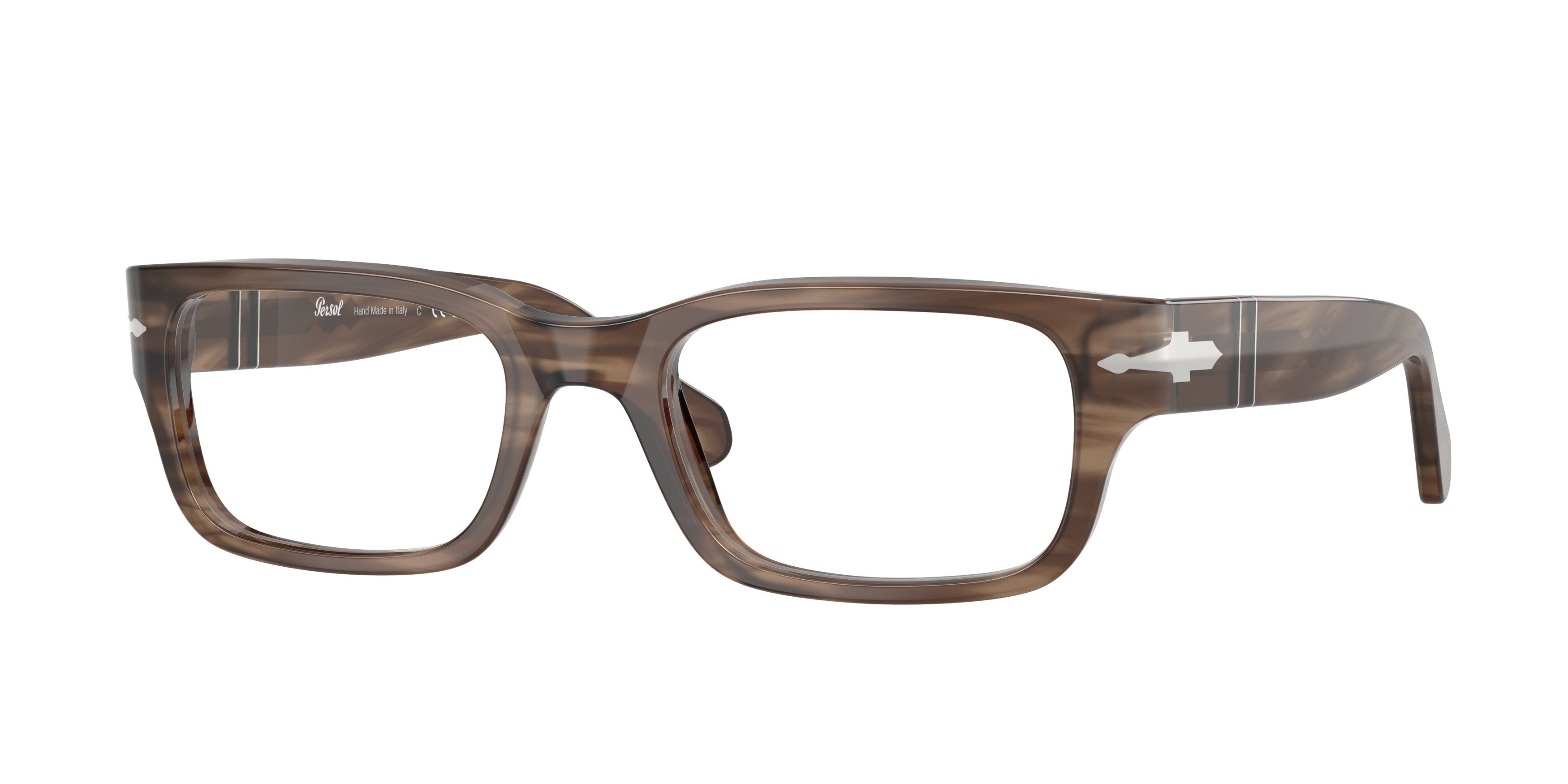 Persol Unisex Persol PO3399V 1208 Montature da vista Acetato Tartaruga Trasparente Squadrata Normale Persol Unisex Persol PO3399V 1208 Montature da vista Acetato Tartaruga Trasparente Squadrata Normale
