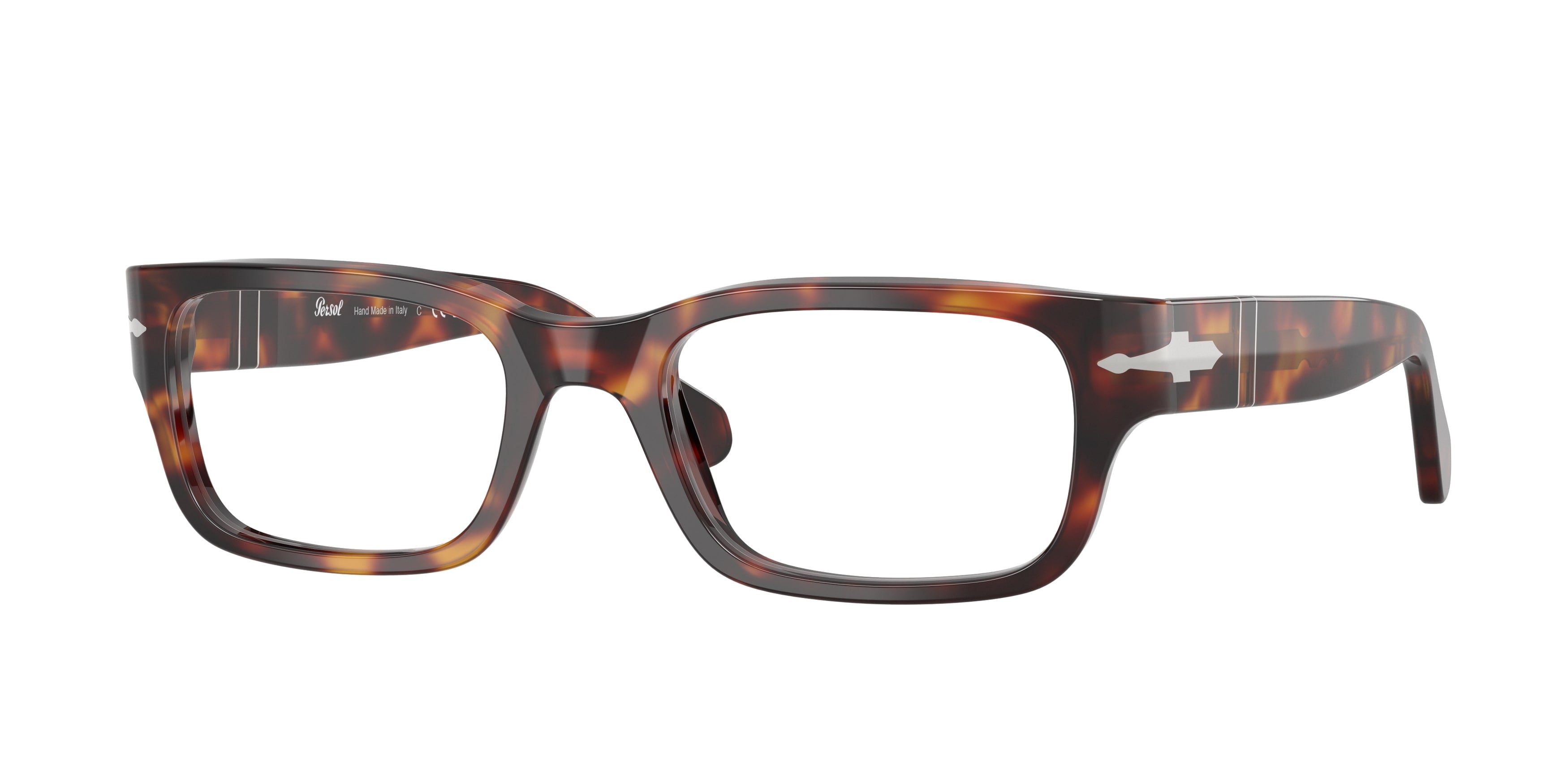 Persol Unisex Persol PO3399V 24 Montature da vista Acetato Tartaruga Trasparente Squadrata Normale Persol Unisex Persol PO3399V 24 Montature da vista Acetato Tartaruga Trasparente Squadrata Normale