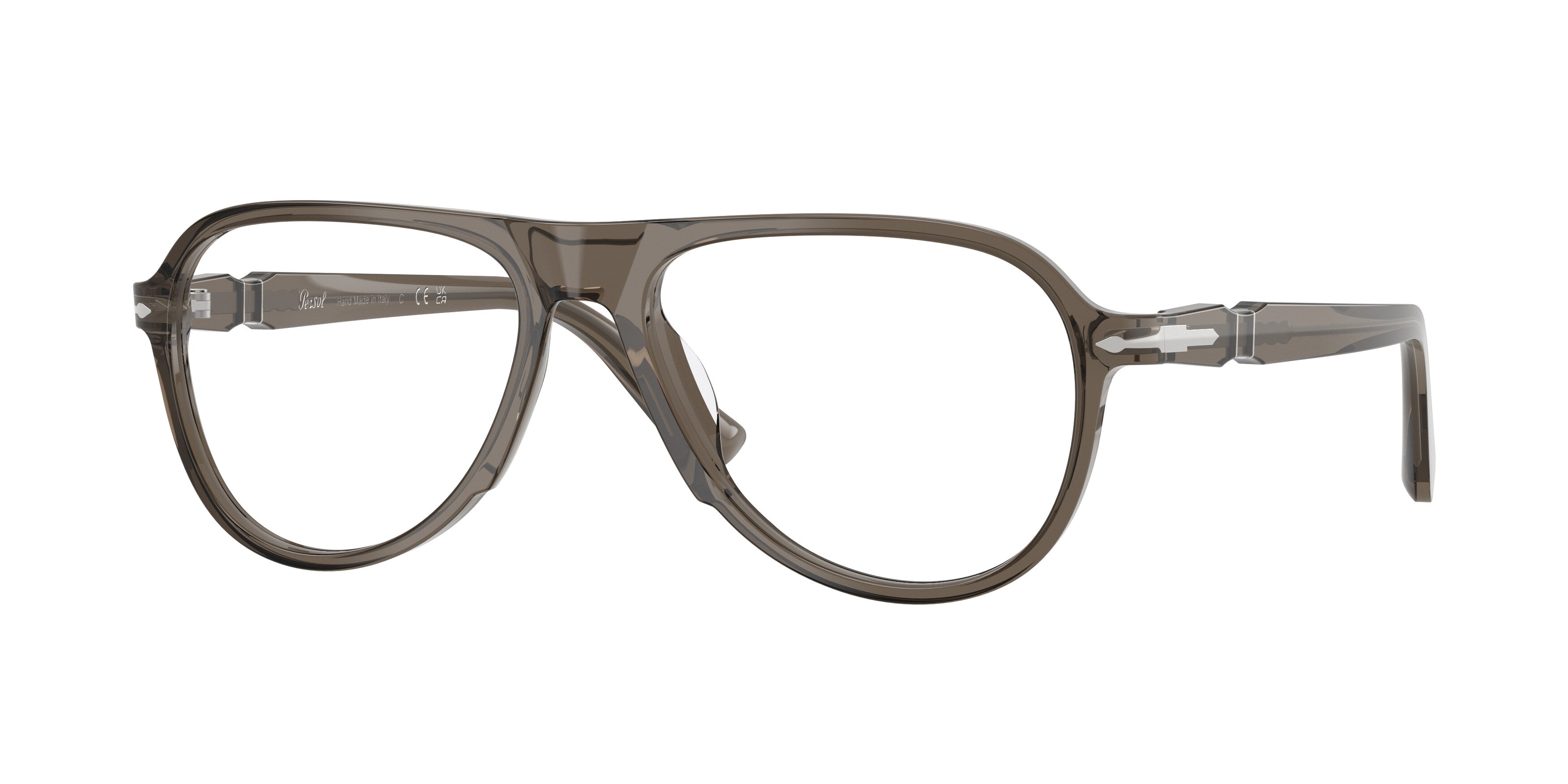 Persol Unisex Persol PO3411V 1103 Montature da vista Acetato Verde Trasparente Pilot Normale Persol Unisex Persol PO3411V 1103 Montature da vista Acetato Verde Trasparente Pilot Normale
