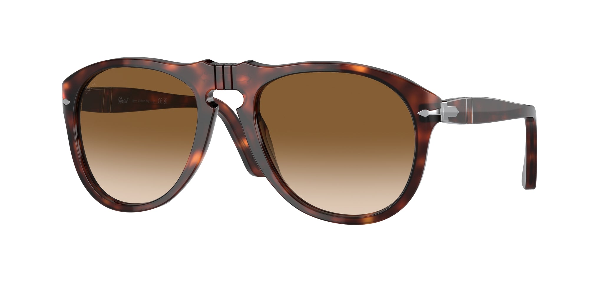 Persol Uomo Persol PO0649 24/51 Occhiali da sole Acetato Havana Pilot Normale Persol Uomo Persol PO0649 24/51 Occhiali da sole Acetato Havana Pilot Normale