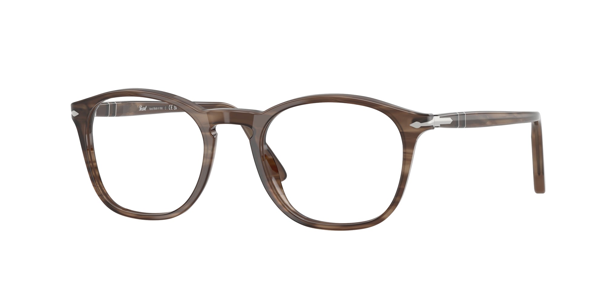 Persol Uomo Persol PO3007V 1208 Montature da vista Acetato Tartaruga Squadrata Normale Persol Uomo Persol PO3007V 1208 Montature da vista Acetato Tartaruga Squadrata Normale