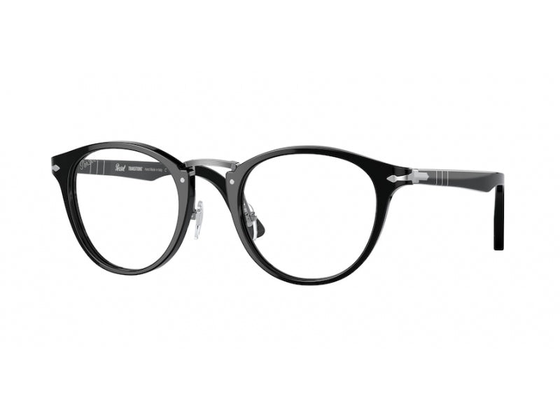 Persol Uomo Persol PO3108S 95/GH Occhiali da sole Acetato Nero Giallo Pantos Fotocromatiche Fotocromatico Persol Uomo Persol PO3108S 95/GH Occhiali da sole Acetato Nero Giallo Pantos Fotocromatiche Fotocromatico