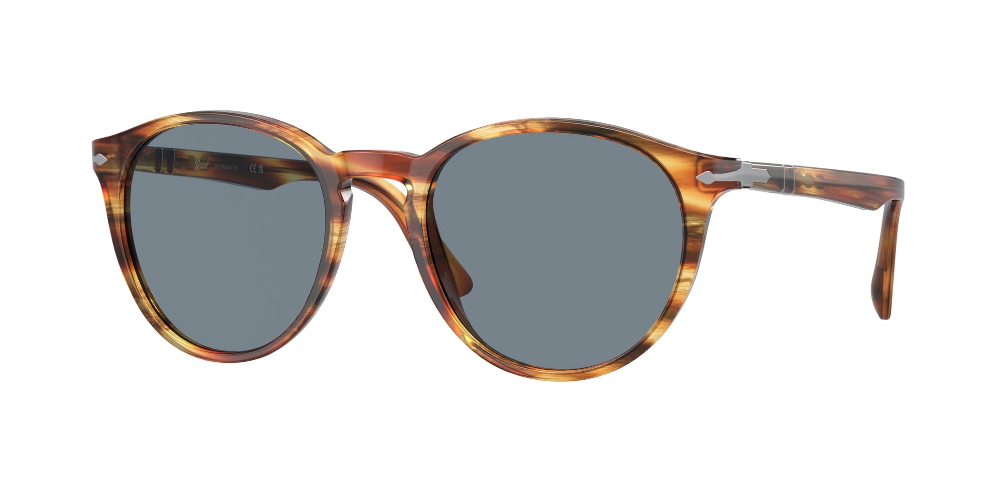 Persol Uomo Persol PO3152S 904356 Occhiali da sole Plastica Marrone Pantos Normale Persol Uomo Persol PO3152S 904356 Occhiali da sole Plastica Marrone Pantos Normale