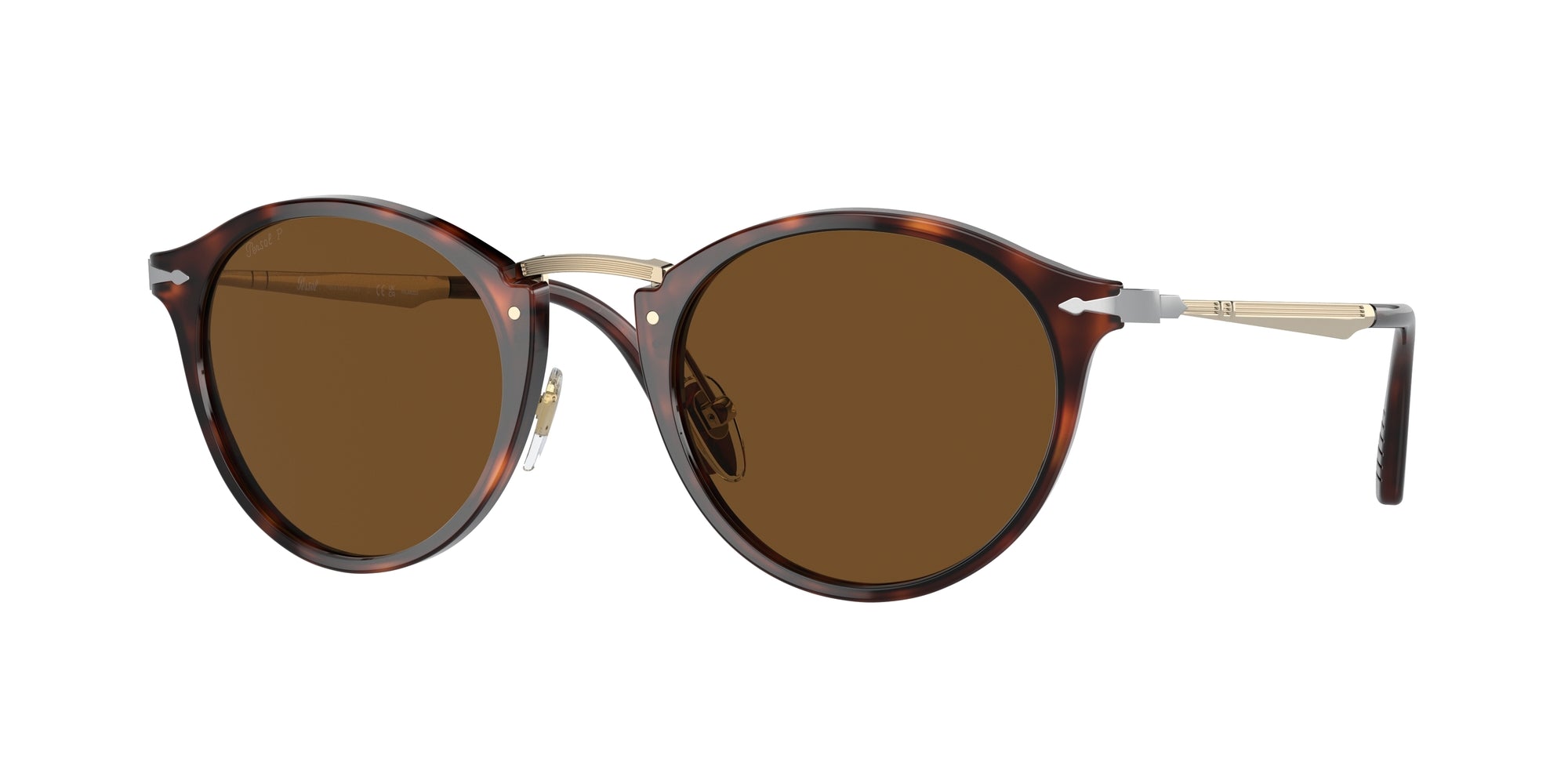 Persol Uomo Persol PO3166S 24/57 Occhiali da sole Plastica Havana Pantos Polarizzata Persol Uomo Persol PO3166S 24/57 Occhiali da sole Plastica Havana Pantos Polarizzata