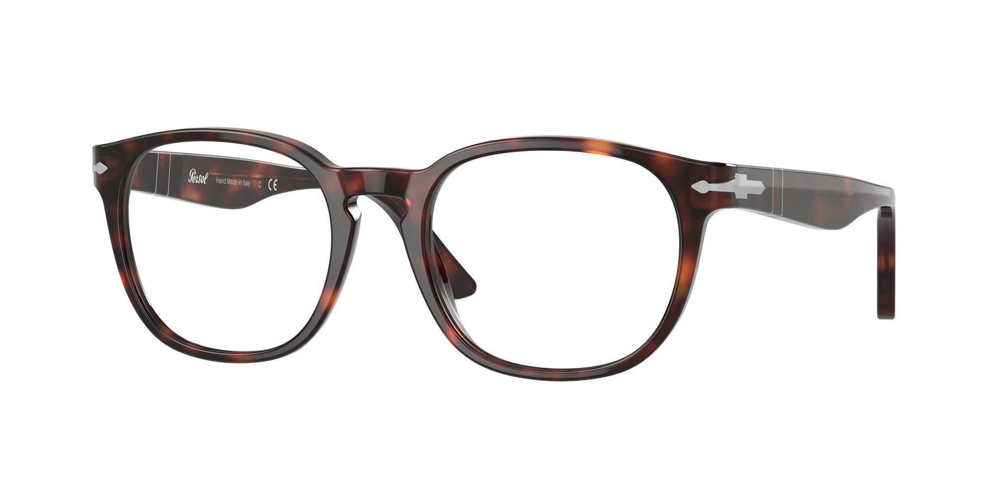 Persol Uomo Persol PO3283V 24 Montature da vista Acetato Tartaruga Trasparente Rotonda Normale Persol Uomo Persol PO3283V 24 Montature da vista Acetato Tartaruga Trasparente Rotonda Normale
