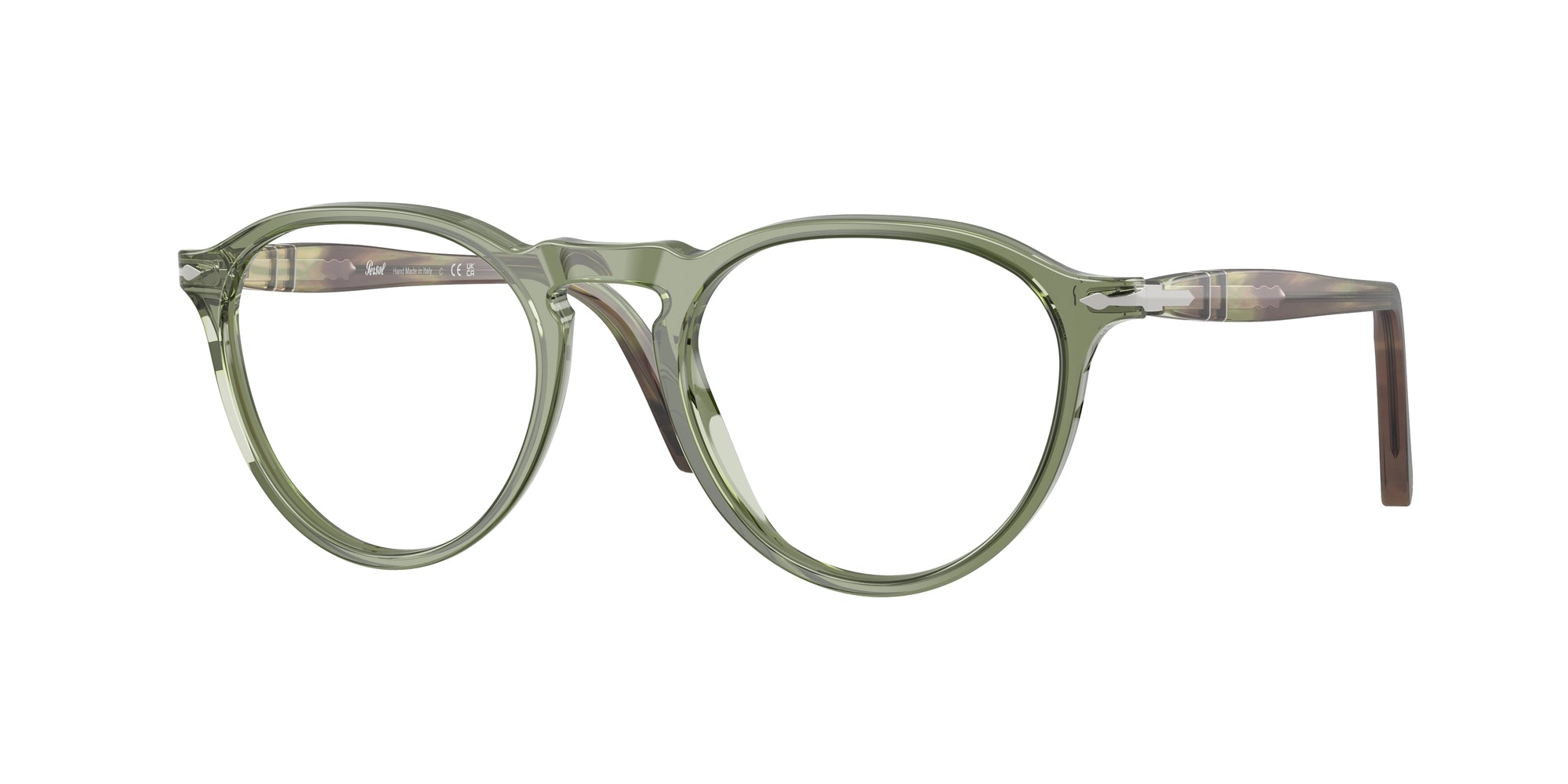 Persol Uomo Persol PO3286V 1226 Montature da vista Acetato Verde Pantos Normale