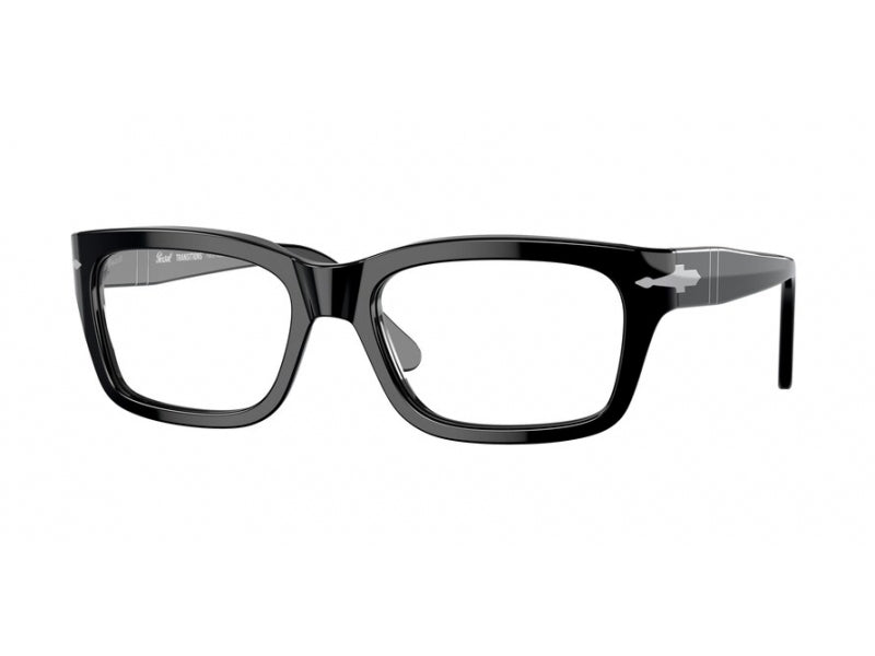 Persol Uomo Persol PO3301S 95/GG Occhiali da sole Plastica Nero Pillow Persol Uomo Persol PO3301S 95/GG Occhiali da sole Plastica Nero Pillow