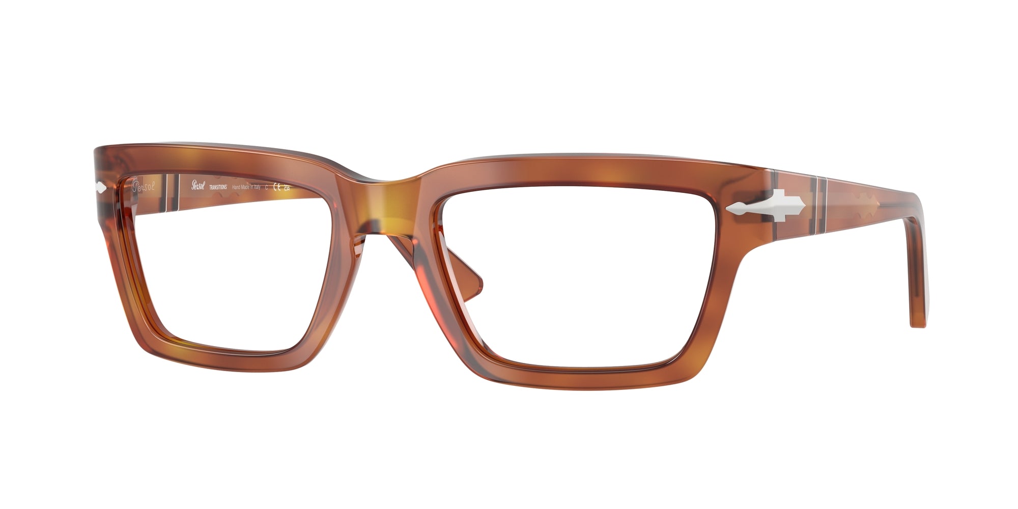 Persol Uomo Persol PO3363S 96/GJ Occhiali da sole Acetato Marrone Verde Squadrata Fotocromatiche Persol Uomo Persol PO3363S 96/GJ Occhiali da sole Acetato Marrone Verde Squadrata Fotocromatiche