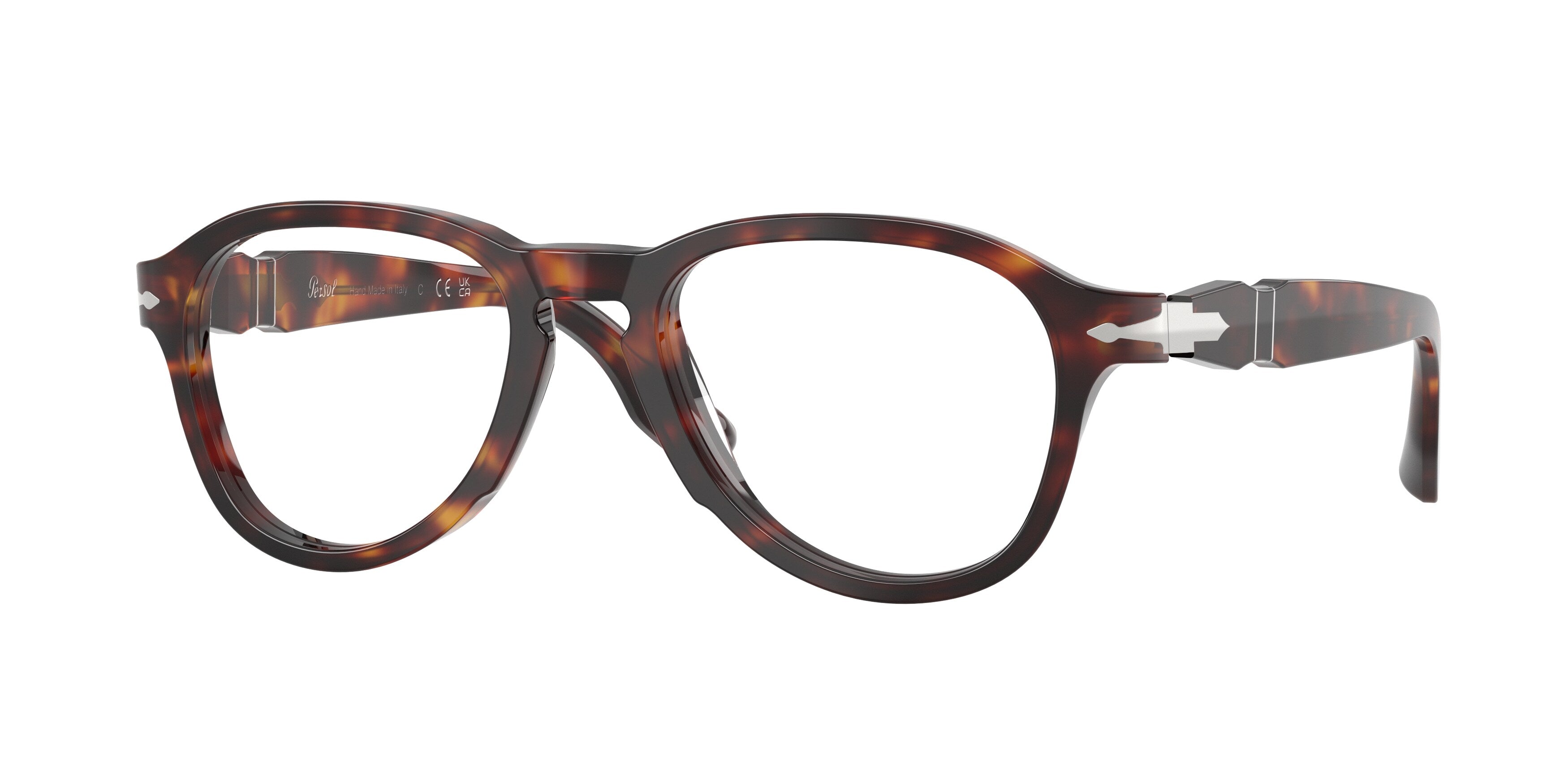 Persol Uomo Persol PO8004V 24 Montature da vista Acetato Tartaruga Trasparente Pilot Normale Persol Uomo Persol PO8004V 24 Montature da vista Acetato Tartaruga Trasparente Pilot Normale