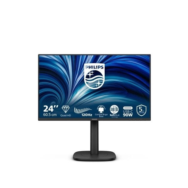 Philips 24b2u3601 monitor pc 60,5 cm (23.8") 2560 x 1440 pixel quad hd lcd nero - 24B2U3601/00