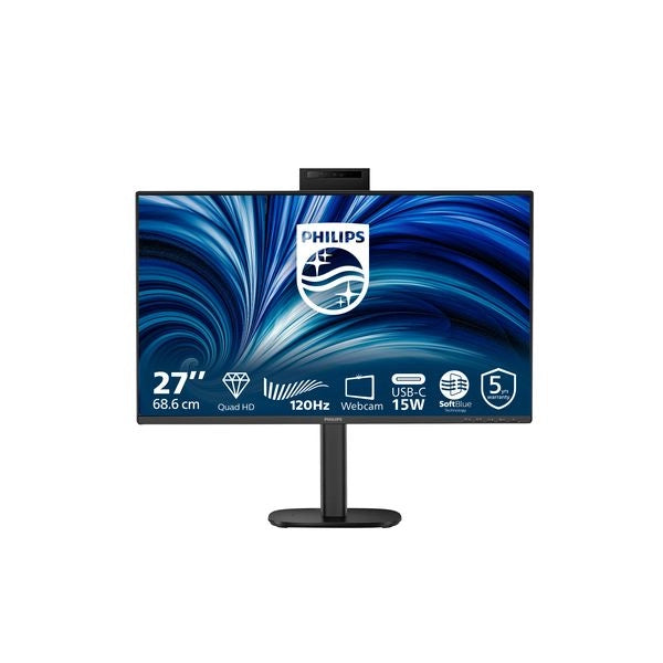 Philips 27b2n3500jh monitor pc 68,6 cm (27") 2560 x 1440 pixel quad hd lcd nero