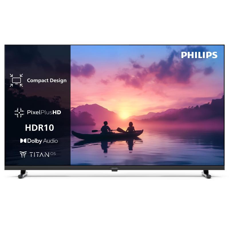 PHILIPS 32PHS6000/12 TV LED, SMART TV, 32 ", HD, Processore Pixel Plus Nero, Classe E