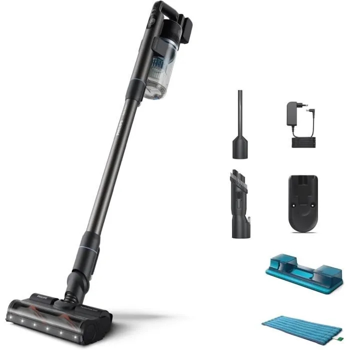 Philips Aqua 7000 Xc7053 Aspirapolvere Blu 80 Minuti Di Autonomia