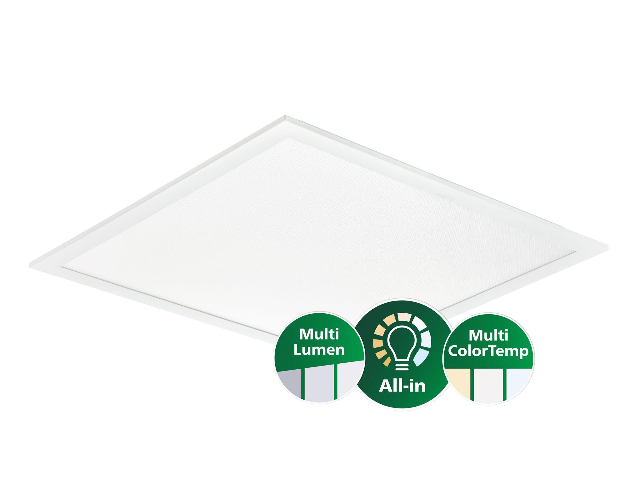 Philips Coreline Panel Gen6, 625x625mm, Multi Lumen, 3000-4000k, Ugr19, 74991799