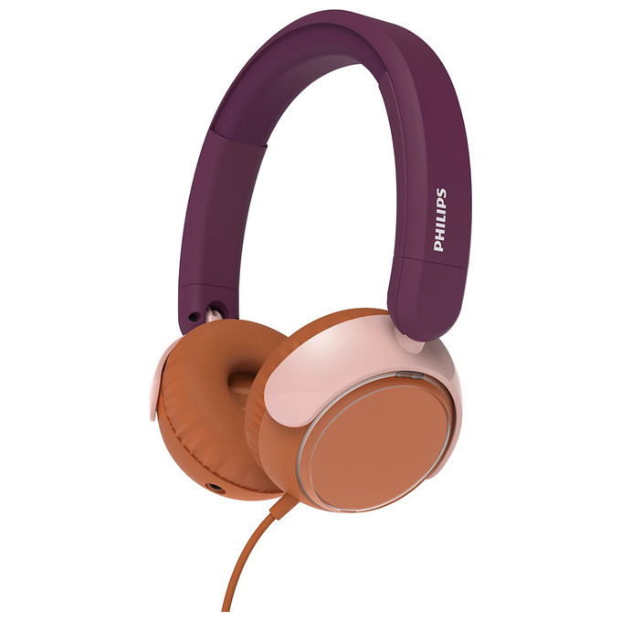 Philips - Cuffie On-ear Cablate Per Bambini Tak2000mp/00-viola Magenta