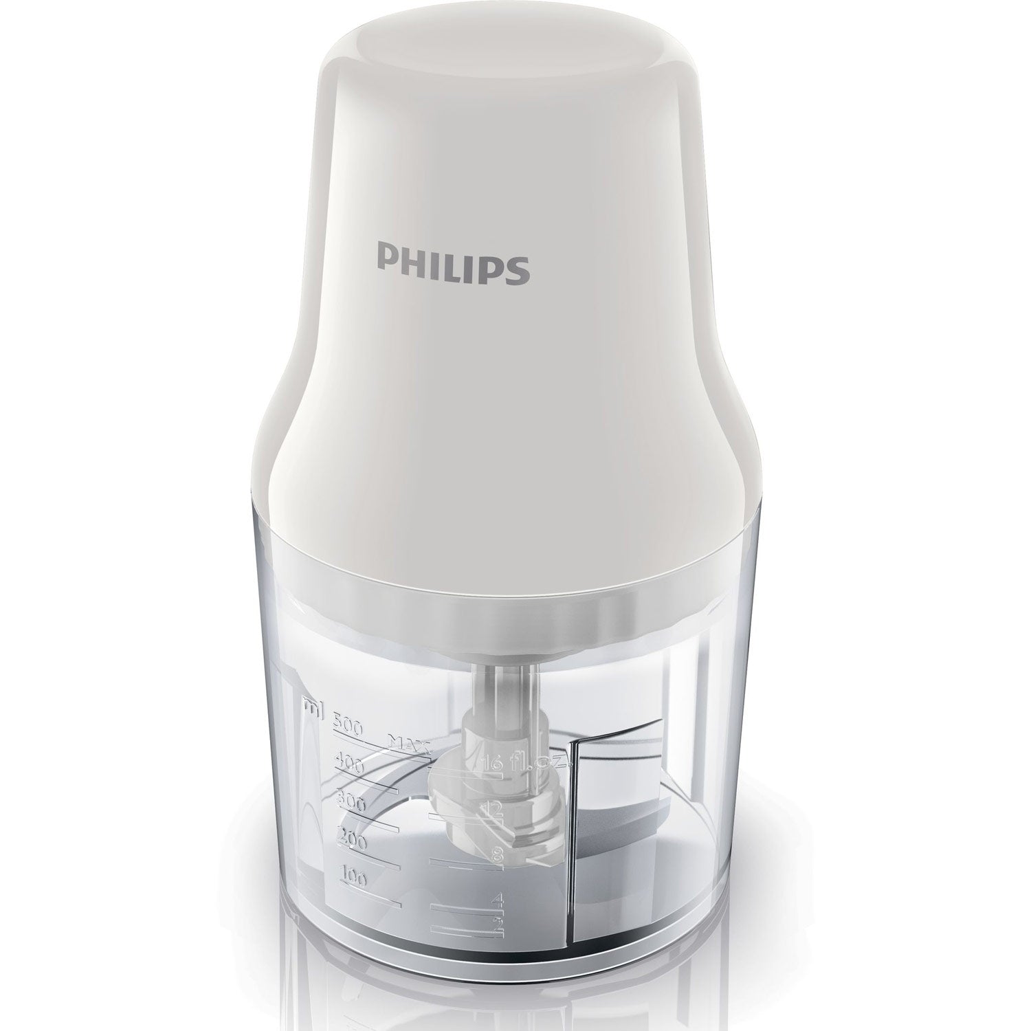 Philips - Daily Collection Tritatutto Hr1393/00 Bianco 0,7l 450w Ciotola Plastica