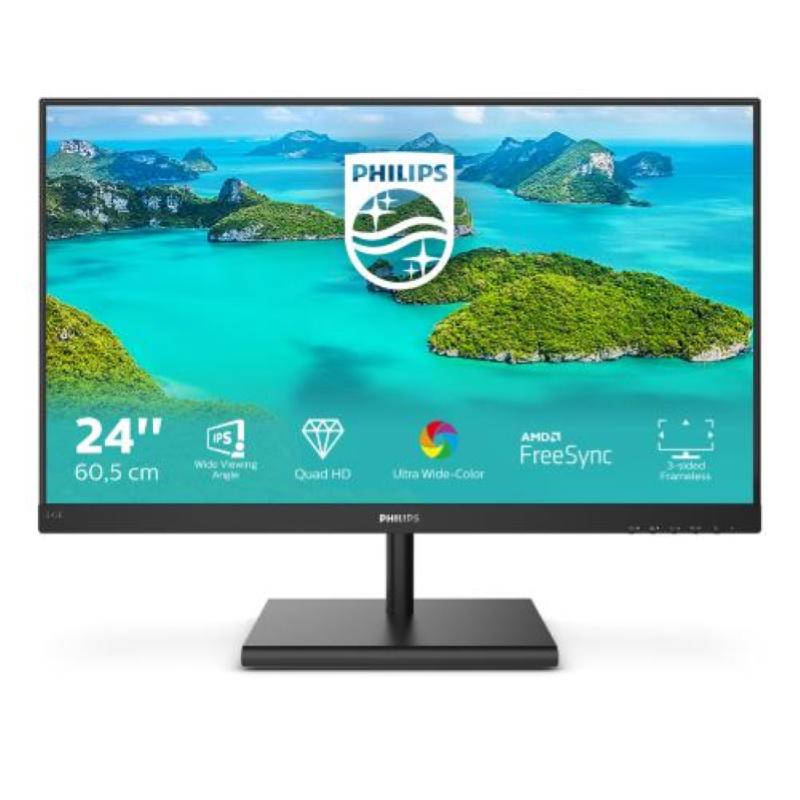 Philips e line 245e1s/00 23.8 led qhd ips 2560 x 1440 monitor pc Philips e line 245e1s/00 23.8 led qhd ips 2560 x 1440 monitor pc