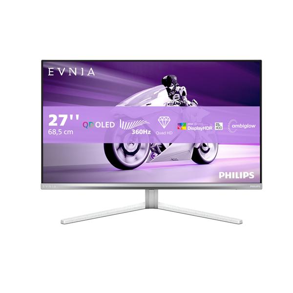 PHILIPS EVNIA 27M2N8500/00 Monitor Gaming, 26,5 ", QHD, 2560 x 1440 Pixel, tempo di risposta 0,03 ms, refresh rate 360 Hz
