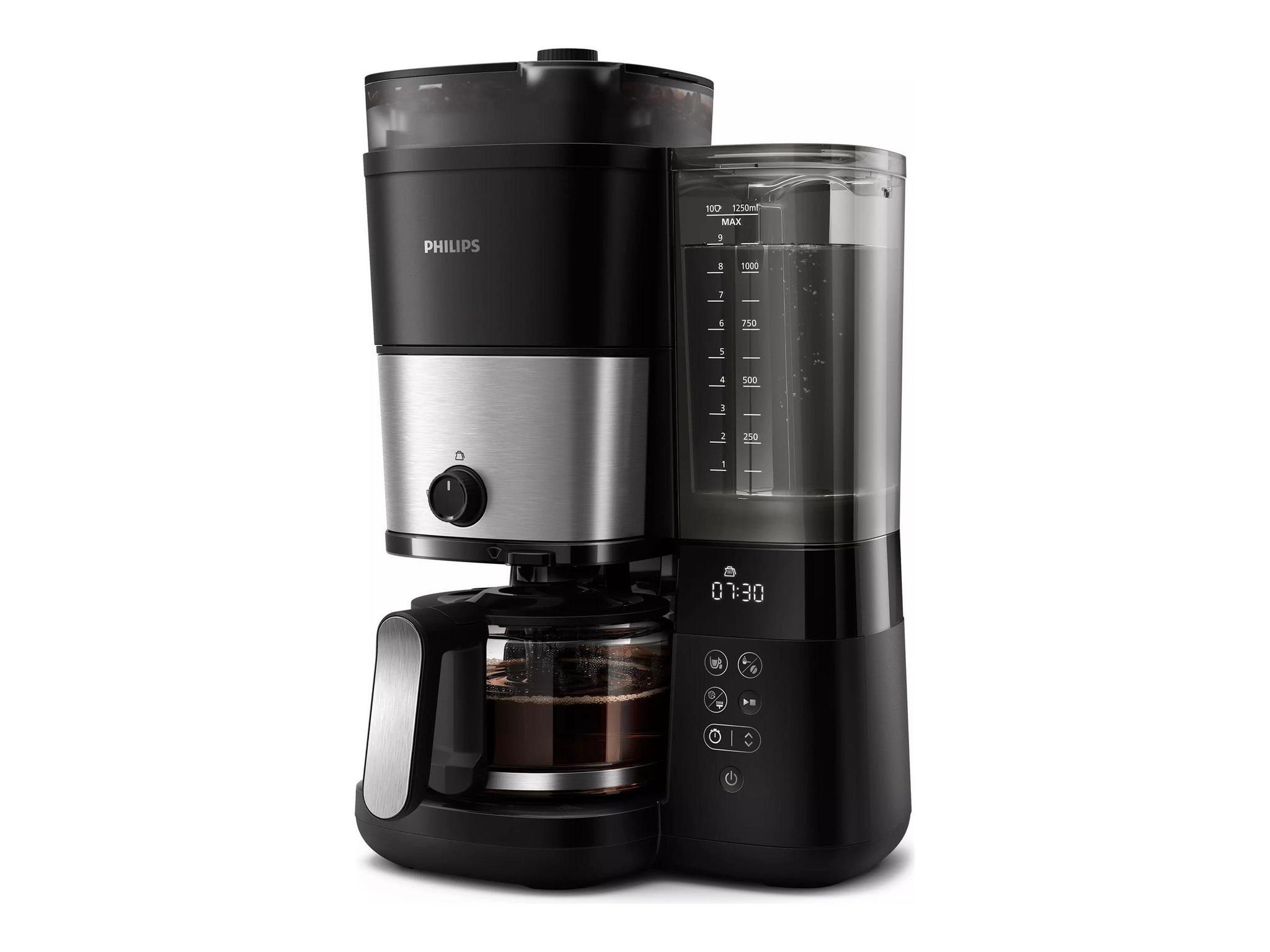 Philips Hd7900/50 Macchina Da Caffè Nera E Argento 10 Tazze
