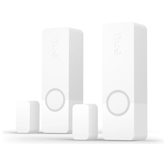 Philips Hue 929003563904 Sensore di Contatto Secure Bianco Doppio Pacco