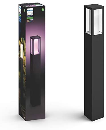 Philips Hue Hue Impress Lampione Led 8w Dimmerabile In Vetro/metallo Colore Nero 1743230p7