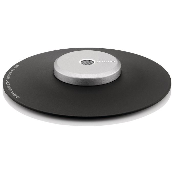 Philips LFH9172-00 Microfono per riunioni Omnidirezionale 360° con connessione da 3.5 mm colore Grigio scuro e argento