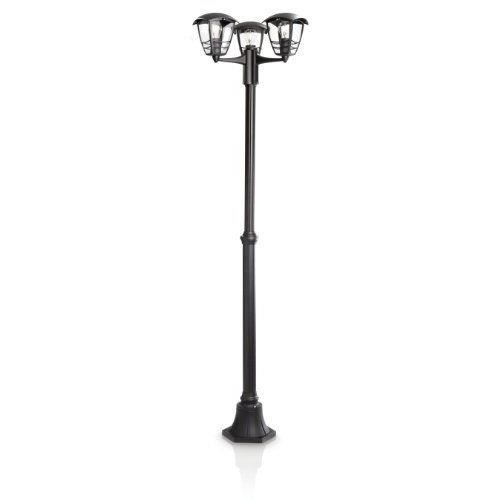 Philips Lighting Creek, Palo Per Esterno, 184 Cm, Attacco E27, Alluminio, Nero