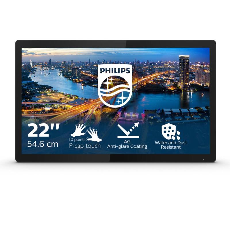 Philips monitor 21.5`` led ips touch 222b1tfl - 00 1920x1080 full hd tempo di risposta 4 ms Philips monitor 21.5`` led ips touch 222b1tfl - 00 1920x1080 full hd tempo di risposta 4 ms