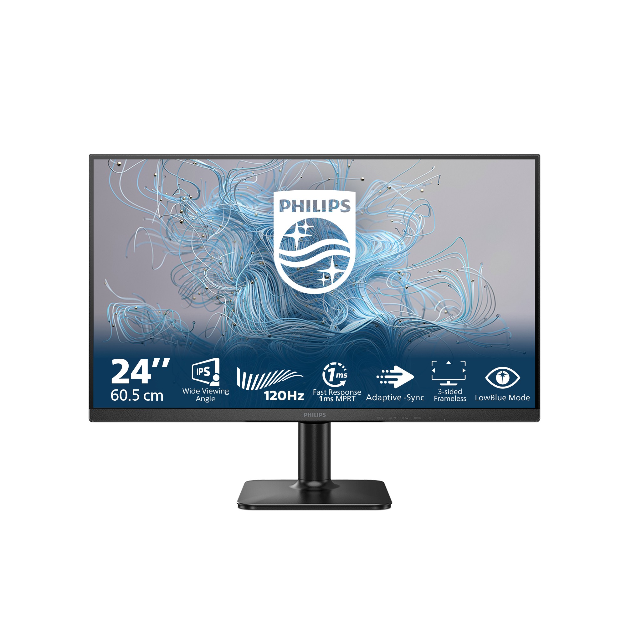 Philips Monitor 238 Led Va 16:9 Fhd 1Ms 300 Cdm Vga/Hdmi