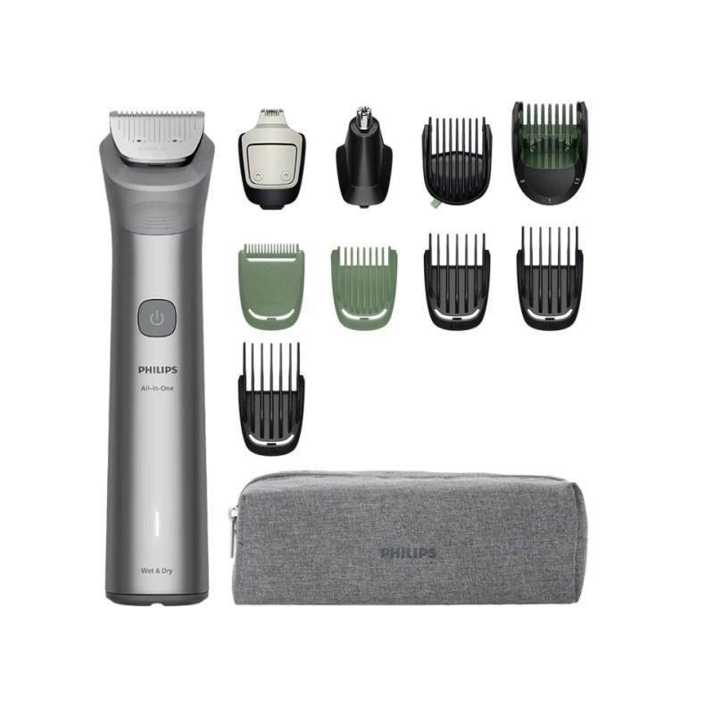Philips - Rifinitore All-in-one Multigroom S.5000 Mg5941/15-grigio Chiaro
