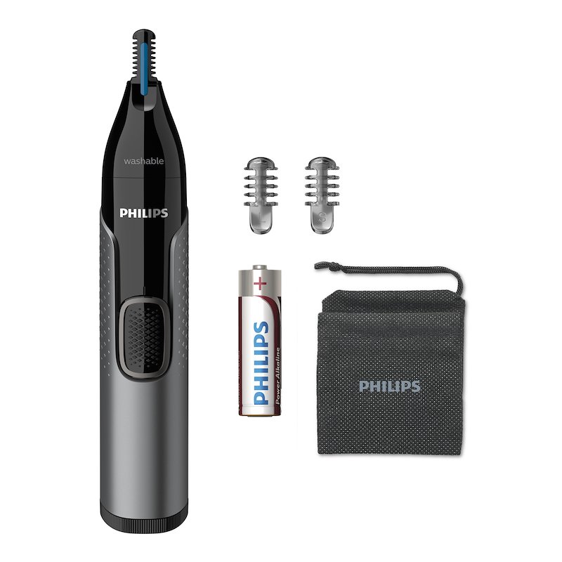 Philips - Rifinitore Naso/orecchie Serie 3000 Nt3650/16-grigio