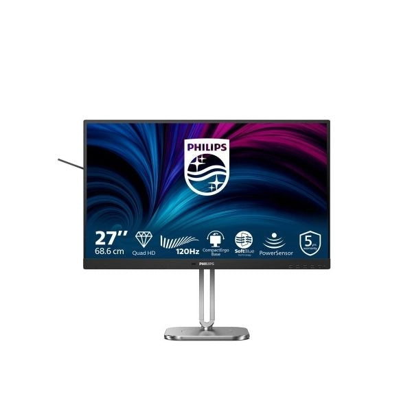 Philips serie 4000 27b2n4500/00 monitor pc 68,6 cm (27") 2560 x 1440 pixel quad hd lcd grigio