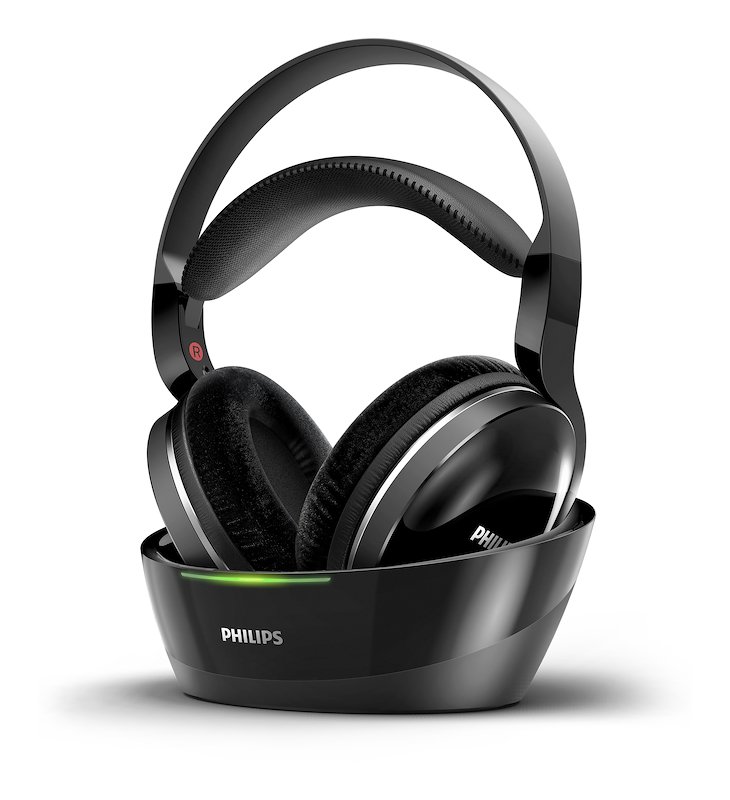 PHILIPS SHD8850/12 cuffie wireless TV, Nero