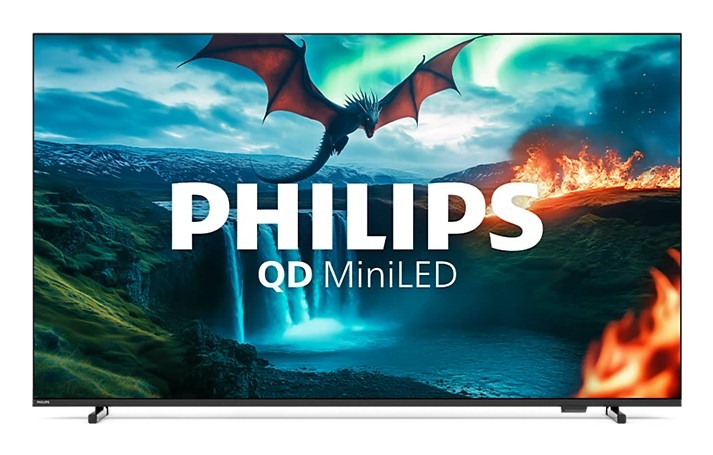 Philips - Smart Tv Mini Led Uhd 4k 55" 55mled820/12-black