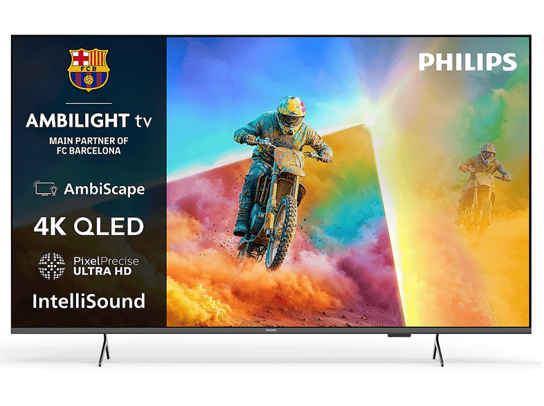 Philips - Smart Tv Qled Uhd 4k 65" 65pqs8501/12-black