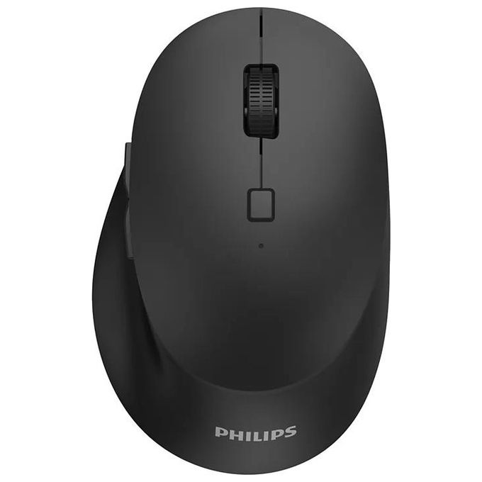 Philips SPK7507B-00 Serie 5000 Mouse Wireless Ottico Ergonomico 3200 DPI 6 Pulsanti Silenzioso colore Nero Philips SPK7507B-00 Serie 5000 Mouse Wireless Ottico Ergonomico 3200 DPI 6 Pulsanti Silenzioso colore Nero