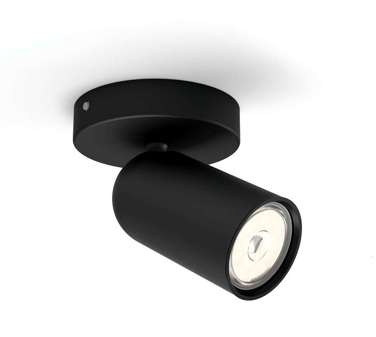 Philips Spot Gu10 Nero Di Seta Naturale