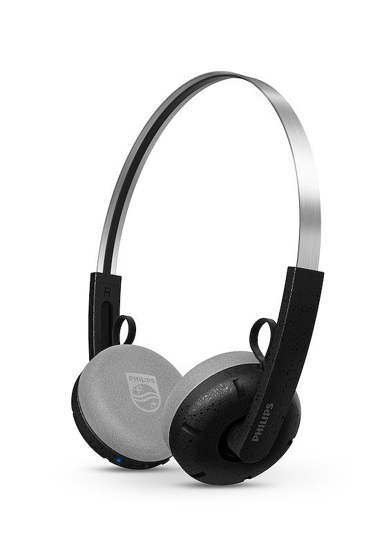 PHILIPS TAH2000BK/00 CUFFIE WIRELESS, Nero