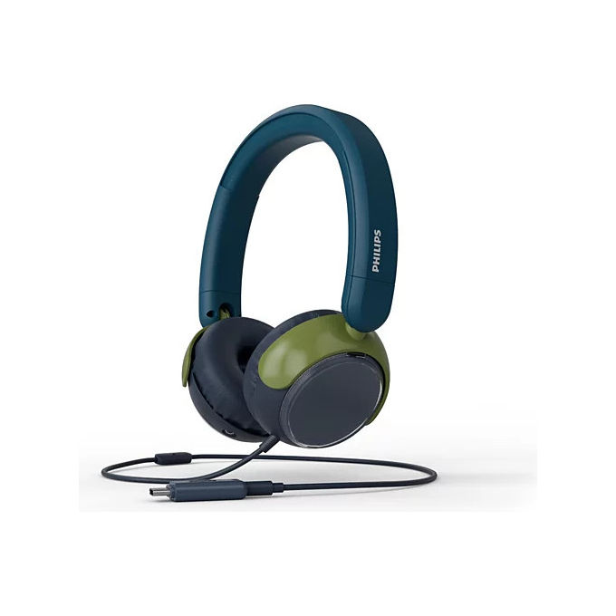 PHILIPS TAK2000BL/00 cuffie per bambini, Blu