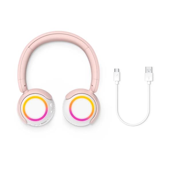 PHILIPS TAK4200PK/00 cuffie wireless per bambini, Rosa PHILIPS TAK4200PK/00 cuffie wireless per bambini, Rosa