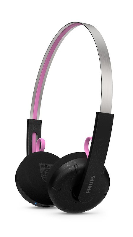 PHILIPS TAMS1BK/00 CUFFIE WIRELESS, Nero