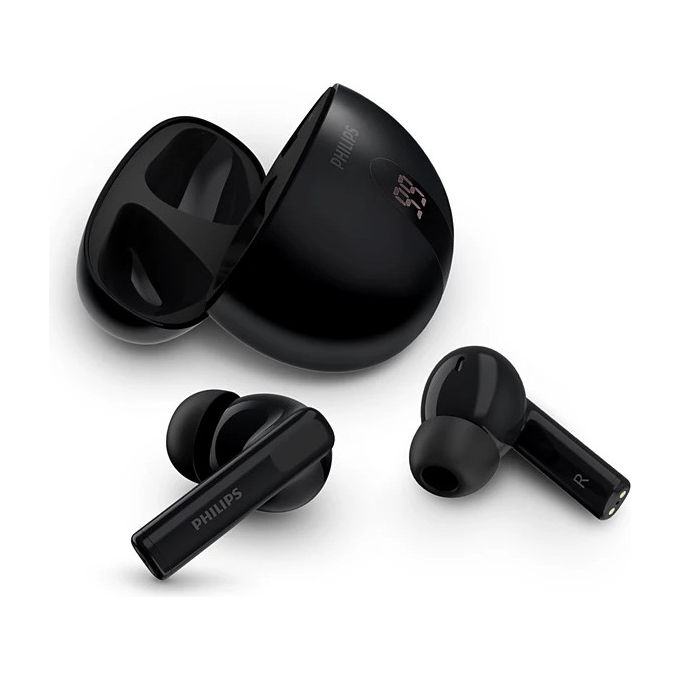 PHILIPS TAT2520BK/00 AURICOLARI WIRELESS, Nero