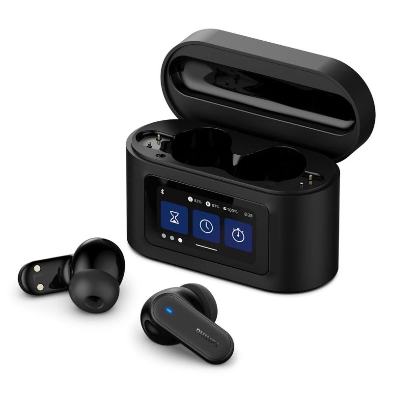 PHILIPS TAT6000BK/00 CUFFIE WIRELESS, Nero