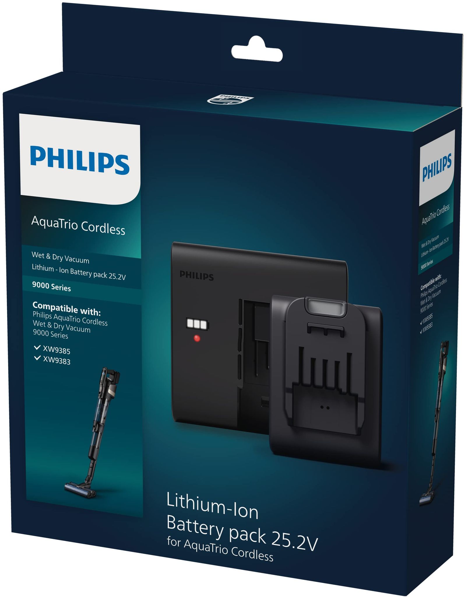 Philips Xv1797/01 Batteria Lithium-ionio Nera 90 Minuti