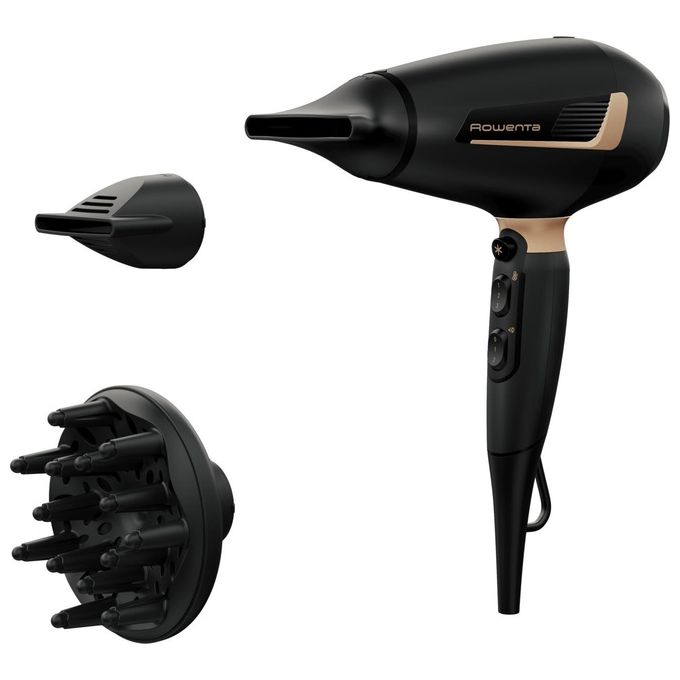 PHON ROWENTA PRO EXPERT CV8840, Potenza 2200 W, Livelli di temperatura 3, Tecnologia a ioni, Attacco diffusore
