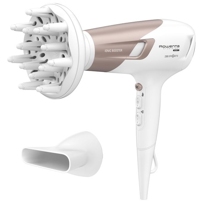 PHON ROWENTA STUDIO DRY GLOW CV5830, Potenza 2100 W, Livelli di temperatura 3, Tecnologia a ioni, Attacco diffusore