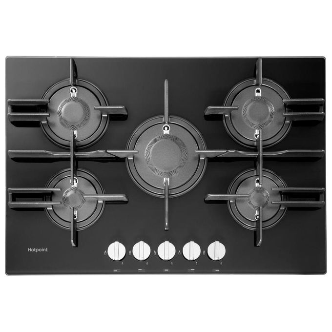 Piano cottura gas 5 zone Ftghg 751 D Ha Bk Black (75cm)