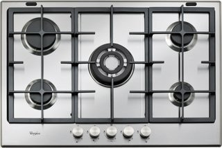 Piano cottura gas 5 zone Gma 7522 Ix Inox (75cm)
